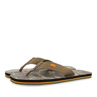 Image of GIOSEPPO Men&#039;s Aulnois Flip Flop, Camouflage, 9.5 UK