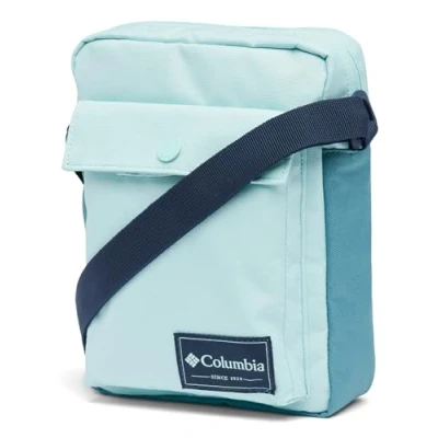 Image of Columbia Unisex Adult Zigzag Side Bag, Sling Spray/Cloudburst, Size O/S