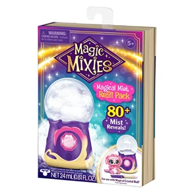 Image of Magic Mixies 14687 Magical Mist and Spells Refill Pack for Crystal Ball, Multicolor