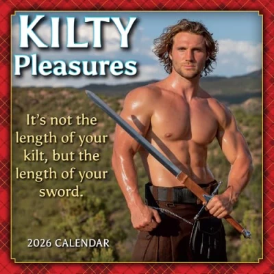 Image of Kilty Pleasures Mini Calendar 2026