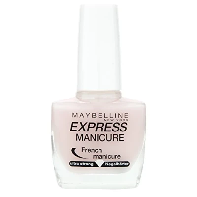 Image of Maybelline New York Make up Nailpolisch Express Natural French Manicure Nail Polish Pink Hardener for strengthened Nails Look, 1 x 10 ml