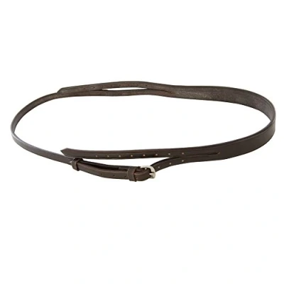 Image of Shires Blenheim Bridle Headpiece Havana Full 1/2&quot; (12.5mm)