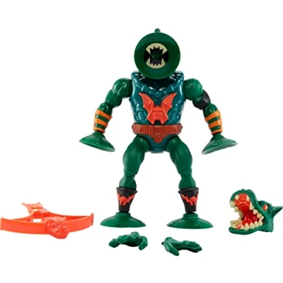 Image of Masters of the Universe Origins Leech Action Figure with Accessories, 5.5 In MOTU Collectible Toy Accessories