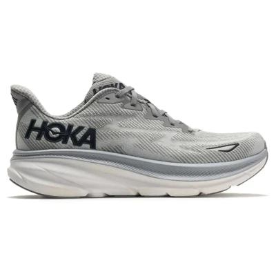 Image of HOKA Clifton 9 Neutral running shoes, Men&#039;s, Size: 7.5, Harbor mist/black Textile/synthetics