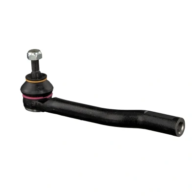 Image of 486403U025 Track rod end FEBI BILSTEIN 42730 Front Axle Left with lock nuts NISSAN: MICRA 3