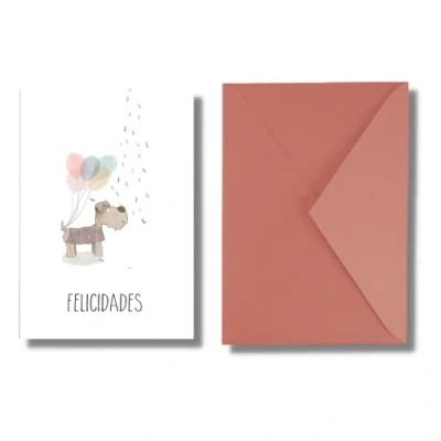 Image of Forletter Greeting card 15 x 21 feet 5 cm birthday congratulations