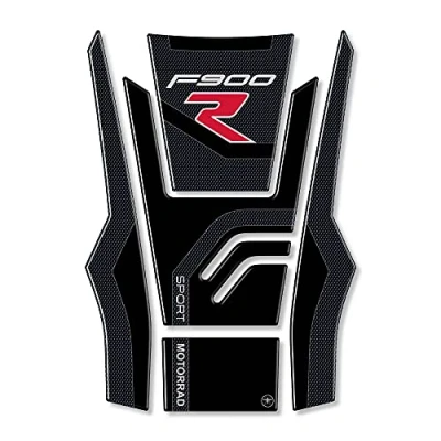 Image of labelbike Tank Pad Sticker in 3D Gel Resin Decoration and Protection of Motorcycle compatible with BMW F900R