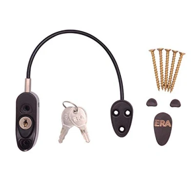 Image of ERA Child Safety Window Locking Restrictor (Brown)