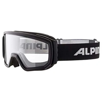 Image of ALPINA Unisex Adult, SCARABEO sports glasses, black Dclear, One Size