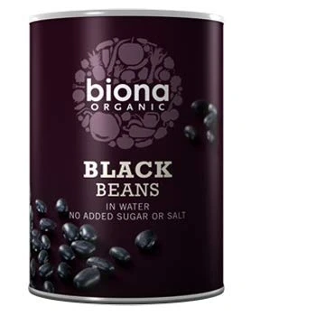 Image of (6 Pack) Biona Org Black Beans 400g 6 Pack Bundle