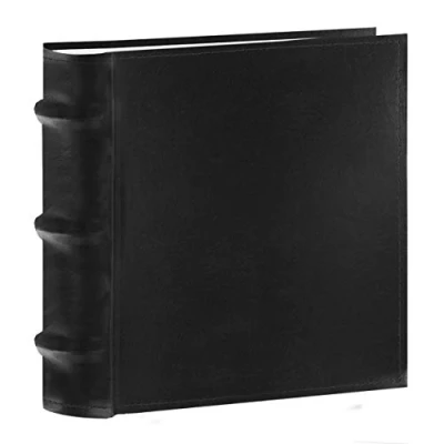 Image of Pioneer Photo Albums 100 Pocket European Bonded Leather Album for 4 by 6 Inch Prints, Black
