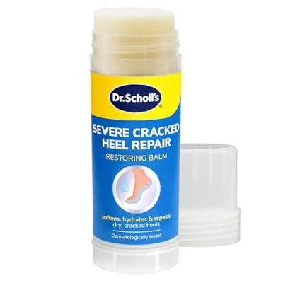 Image of Dr. Scholl&#039;s Cracked Heel Repair Balm 2.5oz, with 25% Urea for Dry Feet, Heals and Moisturizes Healthy Feet