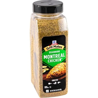 Image of McCormick Grill Mates Seasoning, Montreal Chicken, 652 grams Container