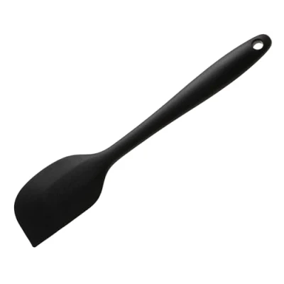 Image of Wiltshire Silicone Spatula, Dough Scraper, Heat Resistant Utensil, Non Stick, Scratch, Midnight Black, 27.2x5.5x1.5cm