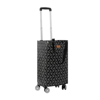 Image of Eleeonora Shopping Trolley,Shopping Trolley Bag,Folding Bag With Wheels,Shopping On Wheels,Easy Storage,35l Capacity,Waterproof,For Grocery,Vegetables,Supermarket