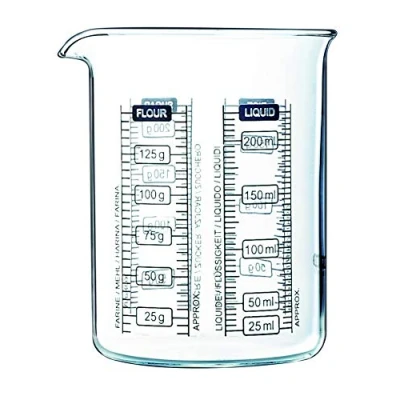 Image of Pyrex Classic Kitchen Lab 0.25L Measure &amp; Mix