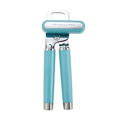Image of KitchenAid Gourmet Multifunction Can Opener/Bottle Opener, 8.36 Inch, Aqua Sky