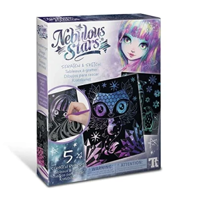 Image of Nebulous Stars Scratch and Sketch Art Kit