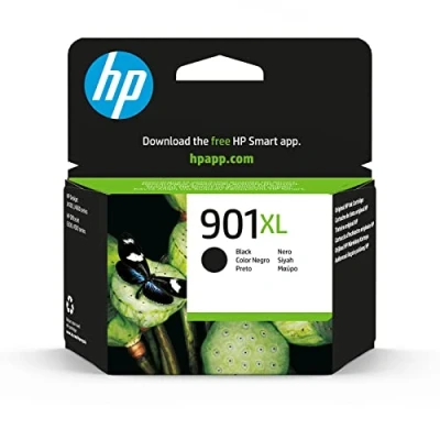 Image of HP CC654AE 901XL High Yield Original Ink Cartridge, Black, Single Pack