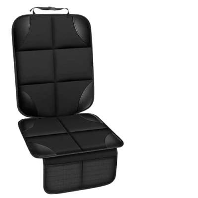 Image of Wisebom Car Seat Protector, Baby Cover with Organizer Pockets, Kids Accessories, Non Slip Waterproof Protectors for Child Seats Fits Isofix