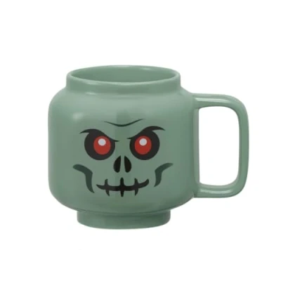 Image of Lego Ceramic Mug Large Green Skeleton 530 ml Perfect Mug, Gifts for Men, Mugs Kids and Women Cool, Unique Cup All Ages Dishwasher Safe