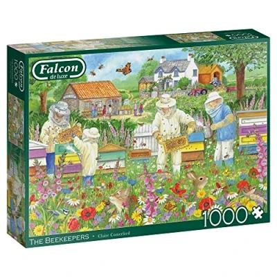 Image of Jumbo, Falcon de luxe The Beekeepers, Jigsaw Puzzles for Adults, 1000 piece, 11.5