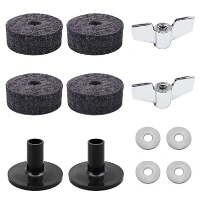 Image of Cymbal Accessories Replacement Kit Drum Set Wing Nuts and Washer for