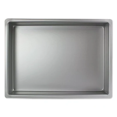 Image of PME OBL10152 Aluminium Oblong Cake Pan 10 x 15 2 Inch Deep , Silver