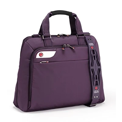 Image of i stay Ladies 15.6 16 inch Laptop Bag with Non slip Shoulder Strap Purple