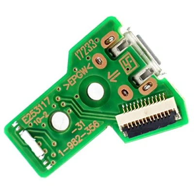 Image of Deal4GO Replacement JDS 050 v5 12 pin Micro USB Charging Port Charger Socket Board FJDS 055 for Sony PS4 Dualshock Controller