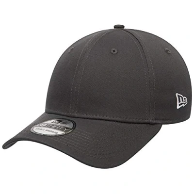 Image of New Era 39Thirty Stretch Fit Cap NE Flag Graphite L/XL