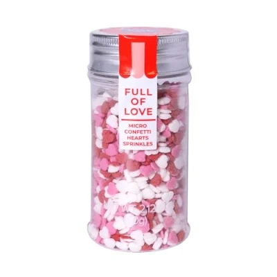 Image of PME Valentines Sprinkles Micro Confetti Hearts (60g)