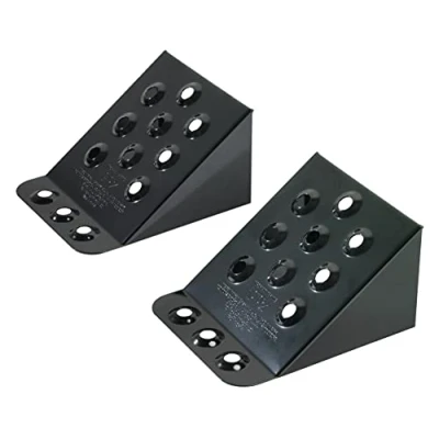 Image of Wheel Chocks Pair of Metal KS Tools 160.0381 Truck