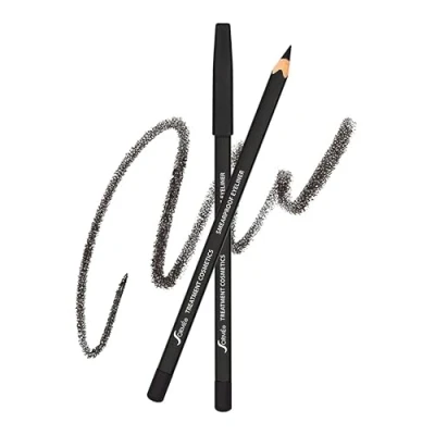 Image of Sorme Cosmetics Waterproof Smearproof Eyeliner Pencil 1 Black For Women 0.06 oz Eye Liner