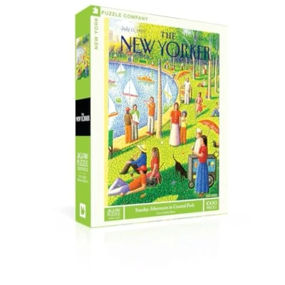 Image of Sunday Afternoon in Central Park 1000 Piece Jigsaw Puzzle