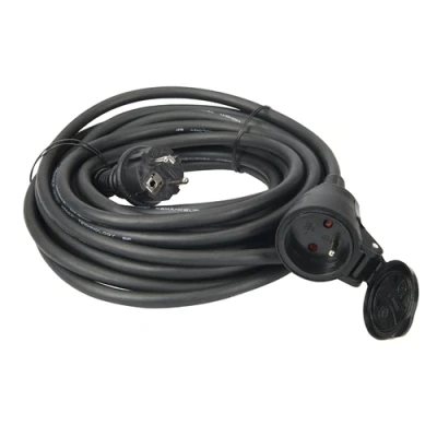 Image of Powermaster French Type E Extension Lead 230V 1 Gang 10m