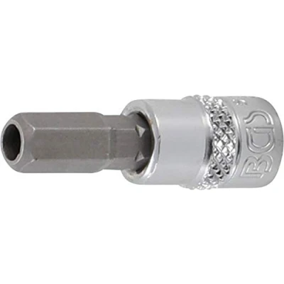Image of BGS 5156 7 Bit Socket 6.3 mm (1/4&quot;) Drive Internal Hexagon Tamperproof
