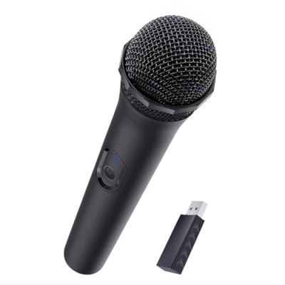 Image of Mcbazel Wireless USB Gaming Microphone Compatible with Xbox Series X/S, PS5, Switch OLED, NS Switch, PC, PS4, PS3, PS2, One One, 360, Wii,Wii Microphone,Xbox X