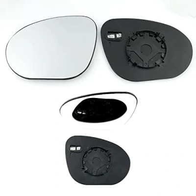 Image of Fits Nissan Juke, For 2010 to 2014 Heated Base Convex Wing Mirror LEFT HAND (UK Passenger Side)