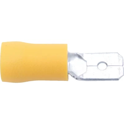 Image of Kennedy 6.30mm Male Tab Yellow, Pack of 100