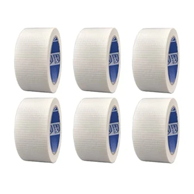 Image of ACIT Duct Tape Cloth Tape, pack of 6, 50mm x 25 meters, waterproof, for repairs and DIY, insulation