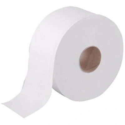 Image of Jantex DL918 Jumbo Roll, White (Pack of 12)