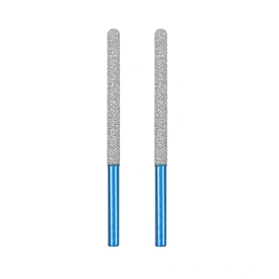 Image of Tuck Point Pin Diamond Bit BRSCHNITT 72 x7.4mmDiamond Mortar Raking with Round Shank for Removing old Grinding/Shaping Masonry,Stone,Concrete,Inside Corners Glitter Bit.
