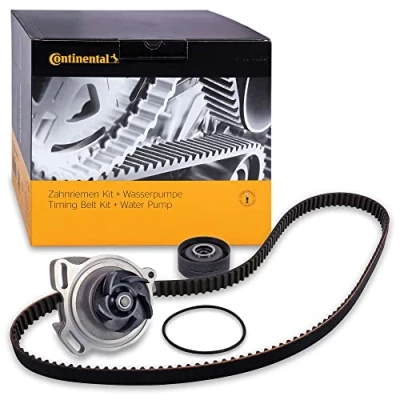 Image of CT539K1 Water Pump + Timing Belt Kit CONTITECH CT539WP1 142 19mm AUDI: 100 C3 Avant, Quattro, Saloon