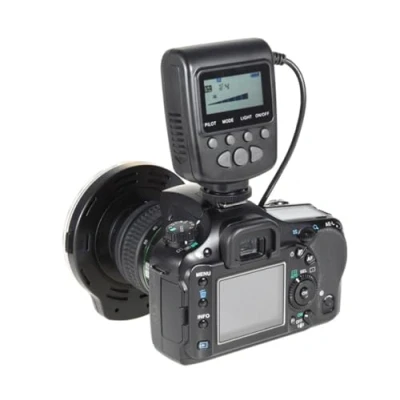 Image of Macro Ring Flash FC 110 Light Suitable for Nikon DSLR SLR Cameras and Continuous Also Video Recording