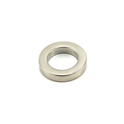 Image of N42 Neodymium Magnet for Arts, Crafts, Model Making, DIY, Hobbies, Office and Home 25mm O.D. x 16mm I.D. 5mm thick 9.4kg Pull Pack of 10