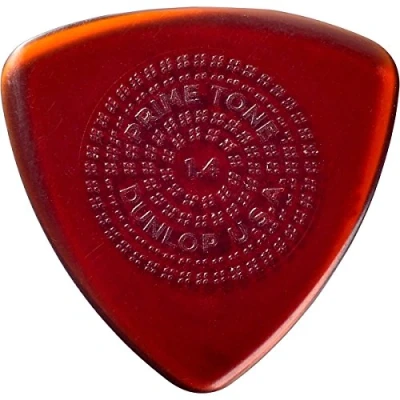 Image of Dunlop 512R1.5 Primetone® Triangle Sculpted Plectra with Grip, 1.5mm, 12/Bag