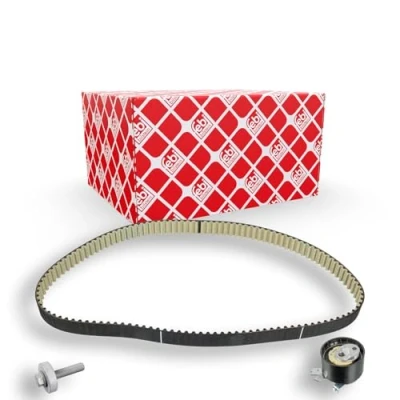 Image of 6079930397, 6079930397S1, 6079930597, 6089930200, A6079930397 Timing belt kit FEBI BILSTEIN 100520 119 RENAULT: MEGANE 3 Coupe, Kangoo II Express