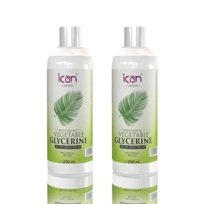 Image of ican london 100% pure vegetable glycerin 2 x 250ml