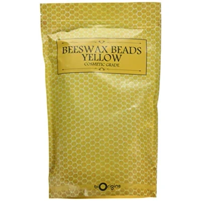 Image of Mystic Moments Beeswax Beads Yellow Cosmetic Grade 500g GMO Free